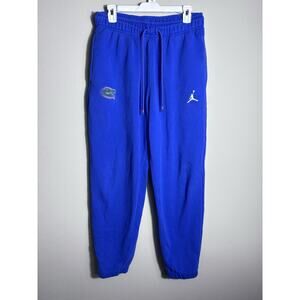 Jordan x Florida Gators NCAA Mens Athletic Pants Blue Fleece Joggers Size L